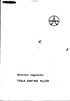 Tesla pluto - Navod k udrzbe 